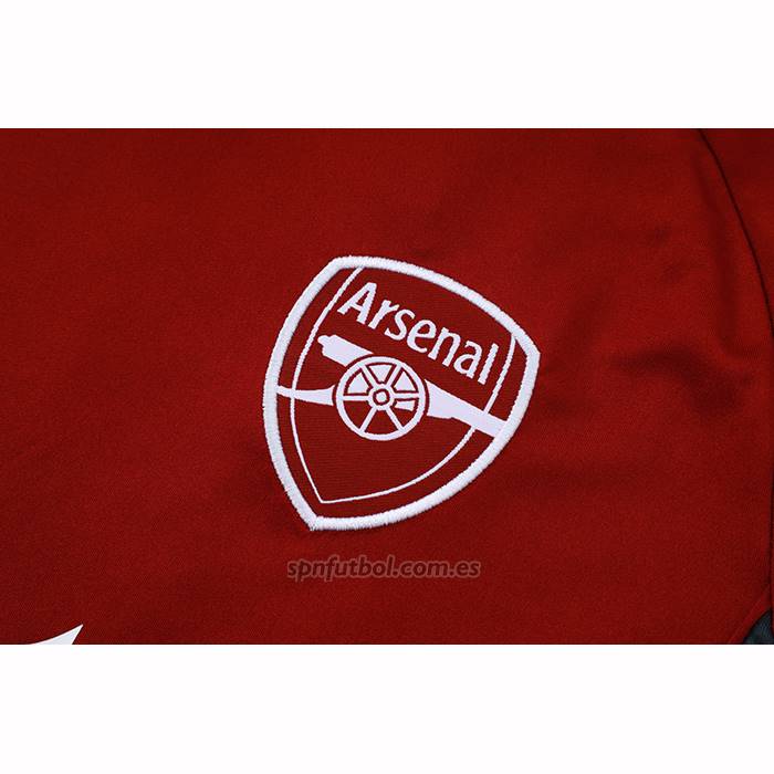Chandal del Arsenal Manga Corta 2025-2026 Rojo - Pantalon Corto
